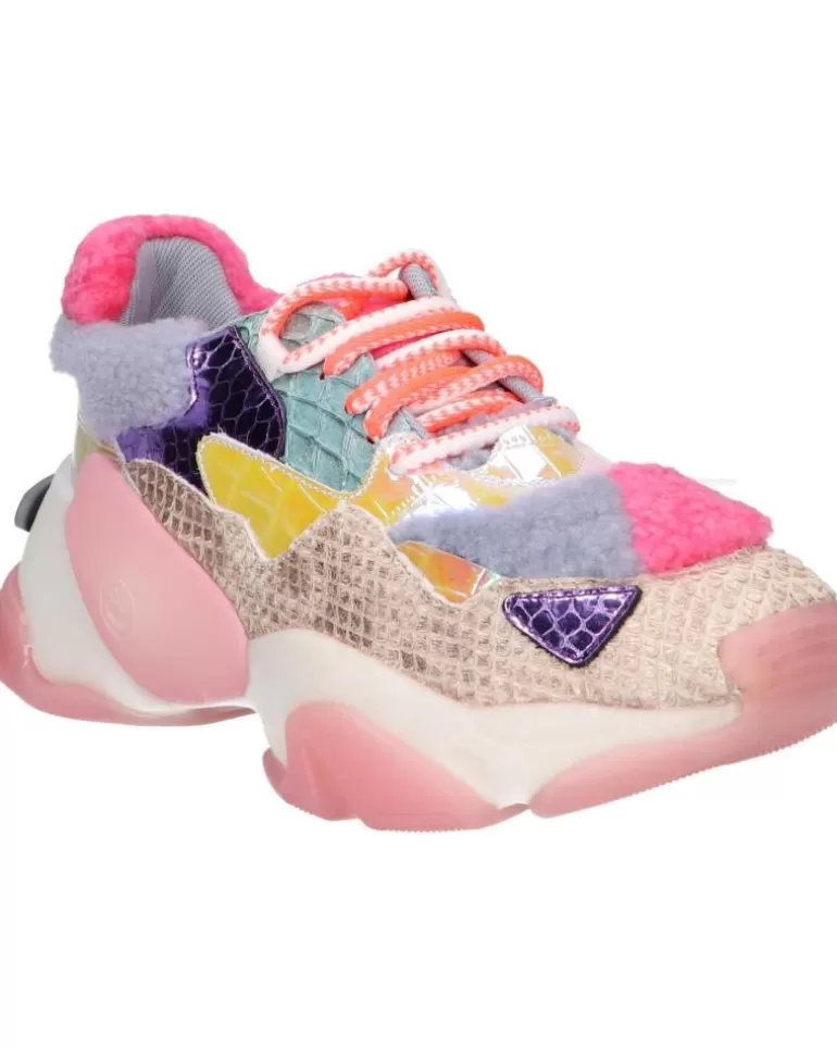EXE De Mujer G168-8 Leather Grey Pink Best