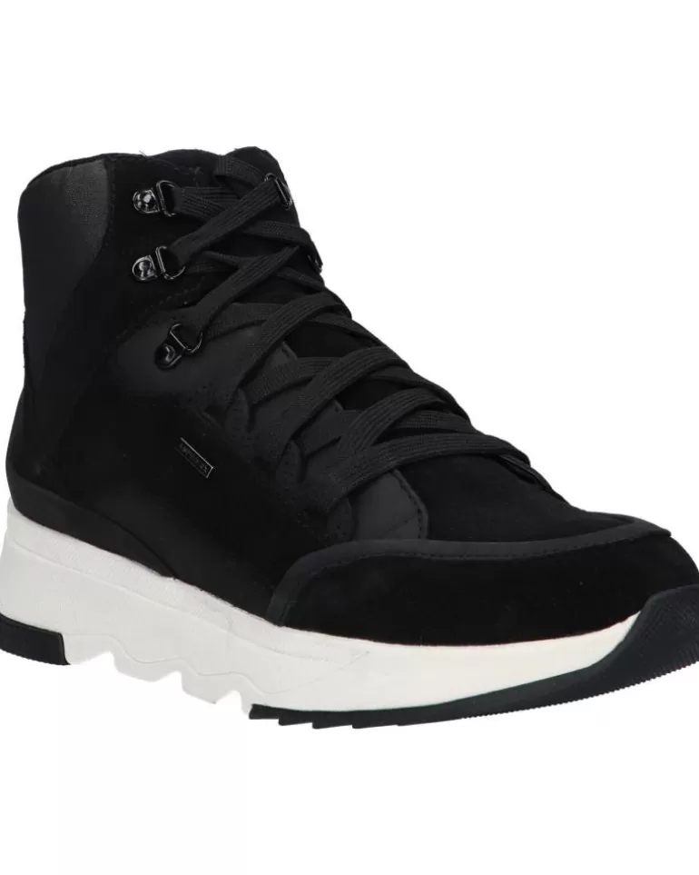 GEOX De Mujer D04Hxa 0Cl22 D Falena C9999 Black Flash Sale