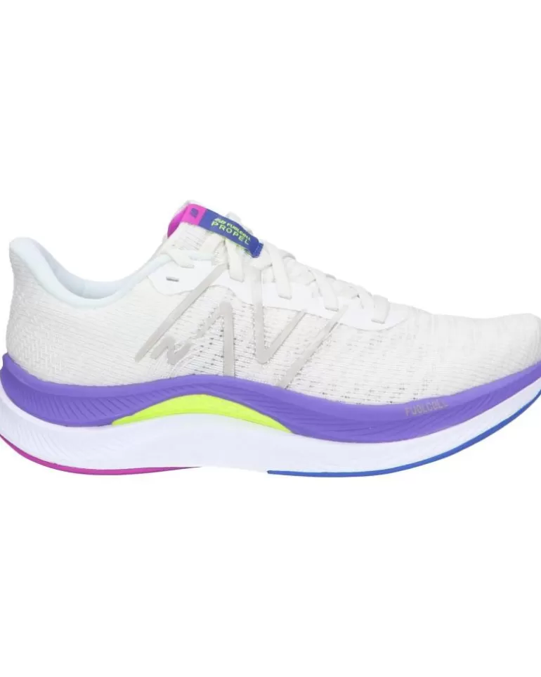 NEW BALANCE De Mujer Wfcprcw4 Fuelcell Propel V4 White Clearance