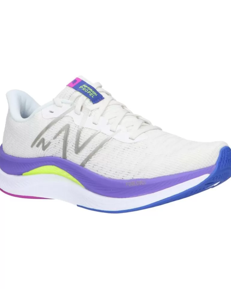 NEW BALANCE De Mujer Wfcprcw4 Fuelcell Propel V4 White Clearance