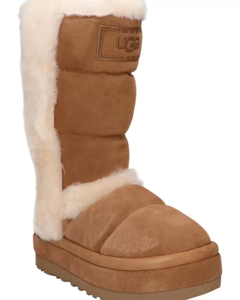 UGG De Mujer 1145990 Classic Cloudpeak Tall Chestnut New