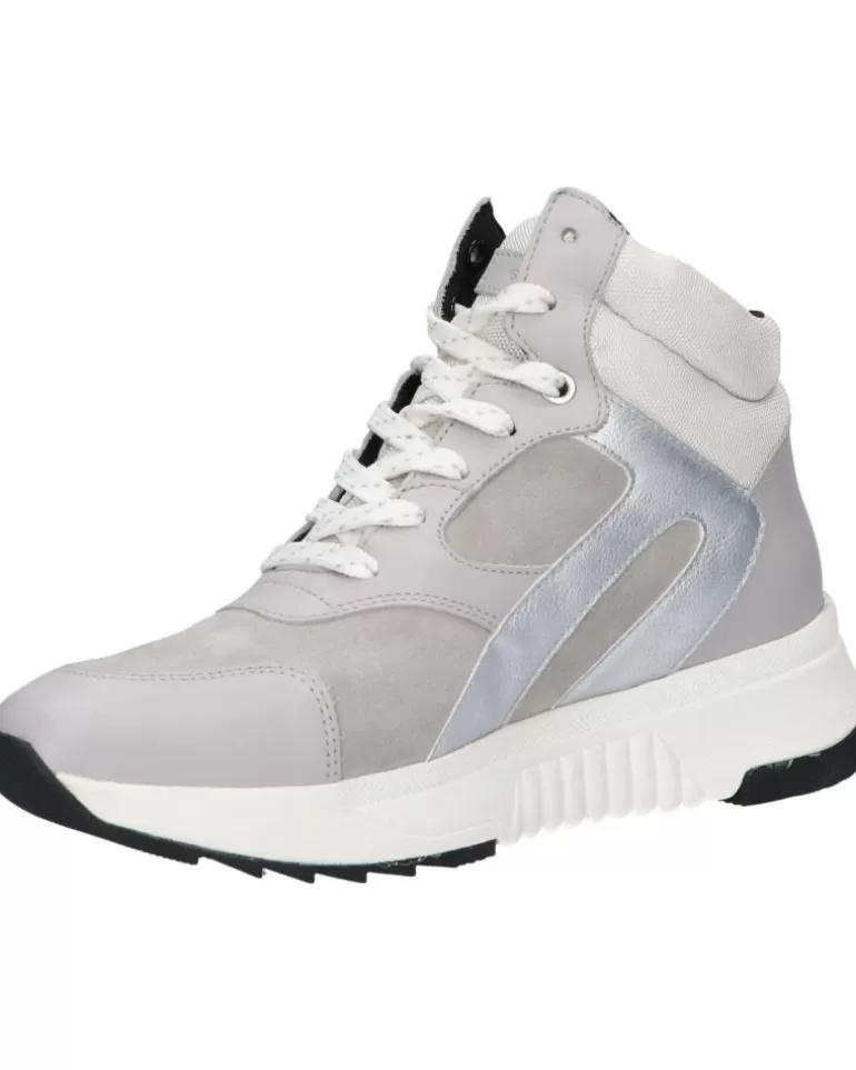 GEOX De Mujer Y Niña D16Hxb 08522 D Falena B Abx C1010 Lt Grey New
