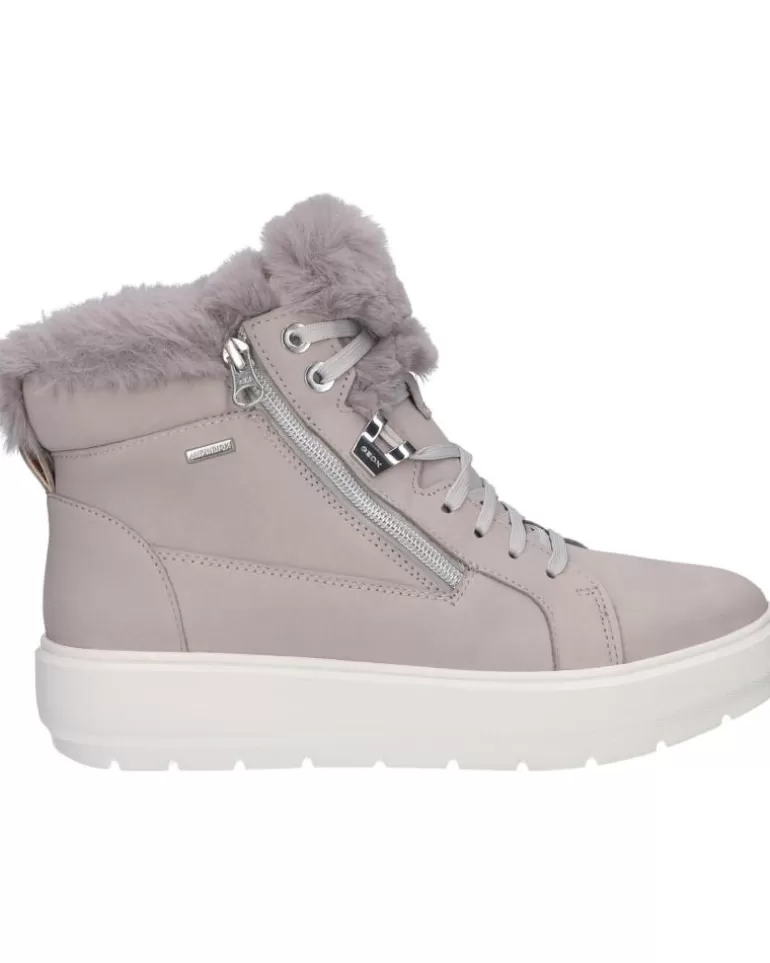 GEOX De Mujer Y Niña D84Awd 00032 D Kaula C1414 Lt Grey Flash Sale