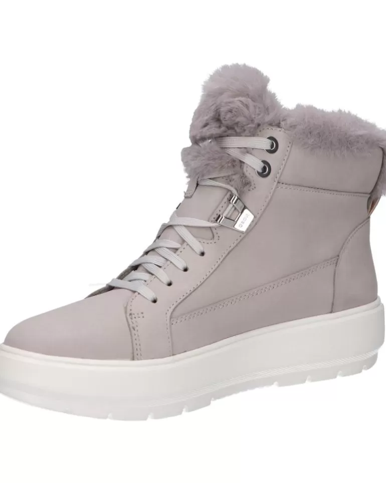 GEOX De Mujer Y Niña D84Awd 00032 D Kaula C1414 Lt Grey New