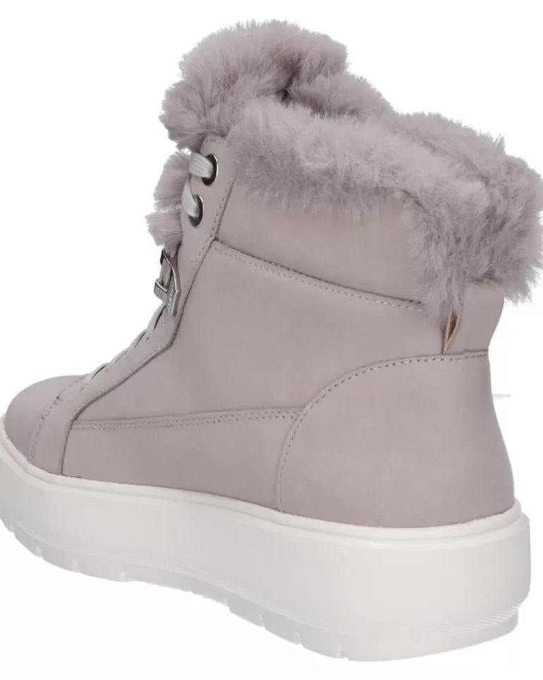 GEOX De Mujer Y Niña D84Awd 00032 D Kaula C1414 Lt Grey New