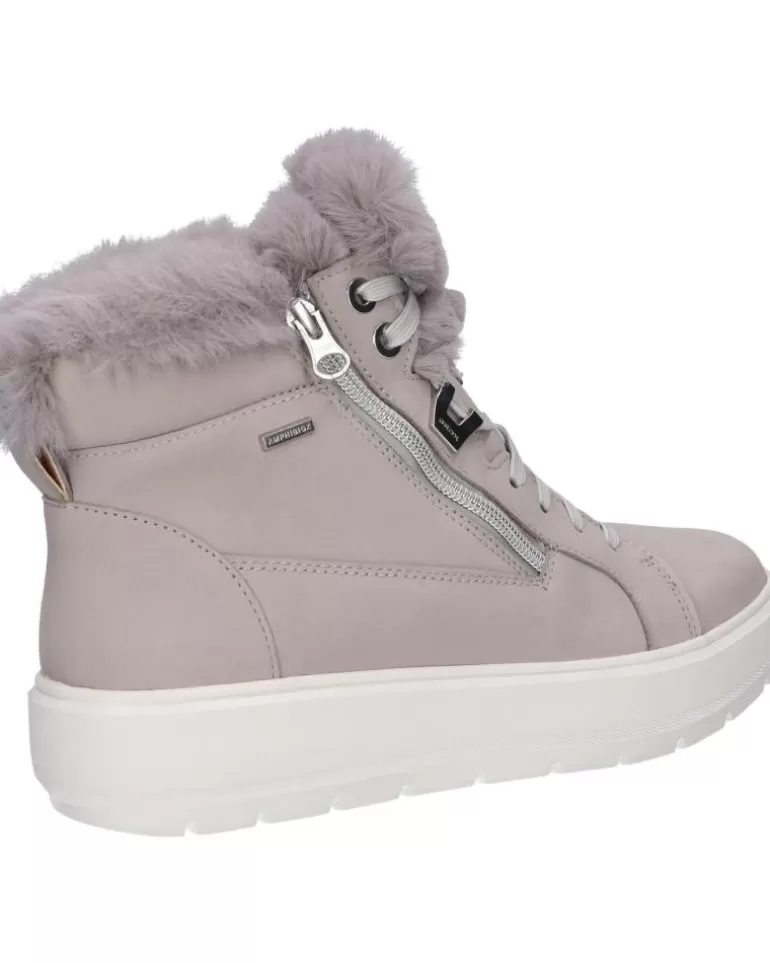 GEOX De Mujer Y Niña D84Awd 00032 D Kaula C1414 Lt Grey New
