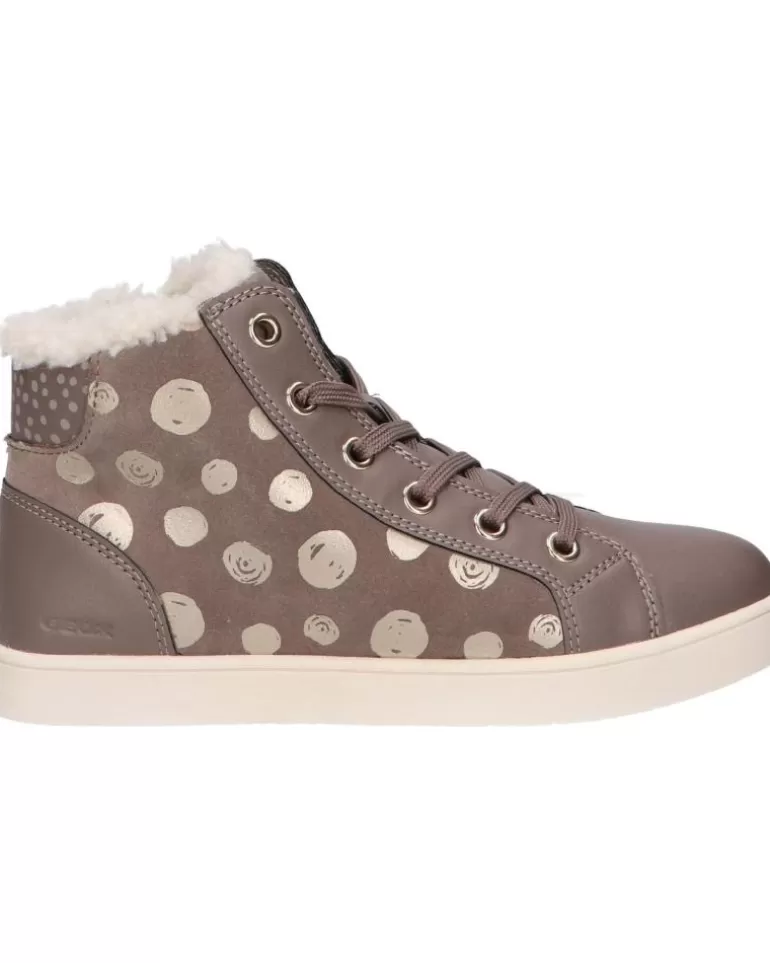 GEOX De Mujer Y Niña J16Euc 0Bsbc J Kathe Girl C9006 Smoke Grey Cheap