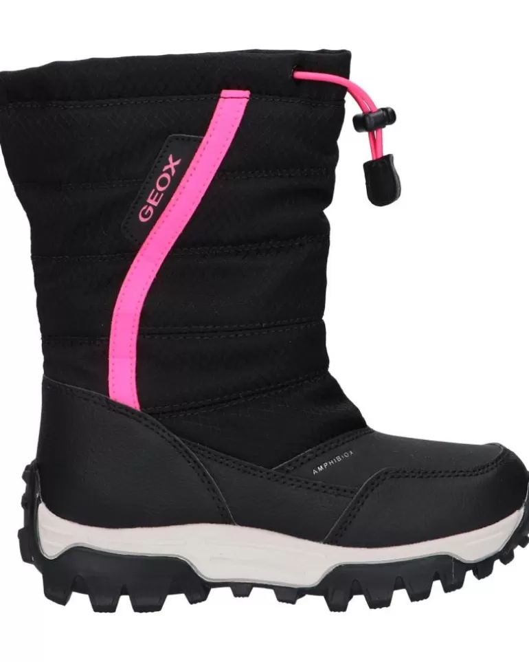 GEOX De Mujer Y Niña J26Fta 0Fu50 J Himalaya Girl B Ab C0922 Black-Fuchsia Clearance
