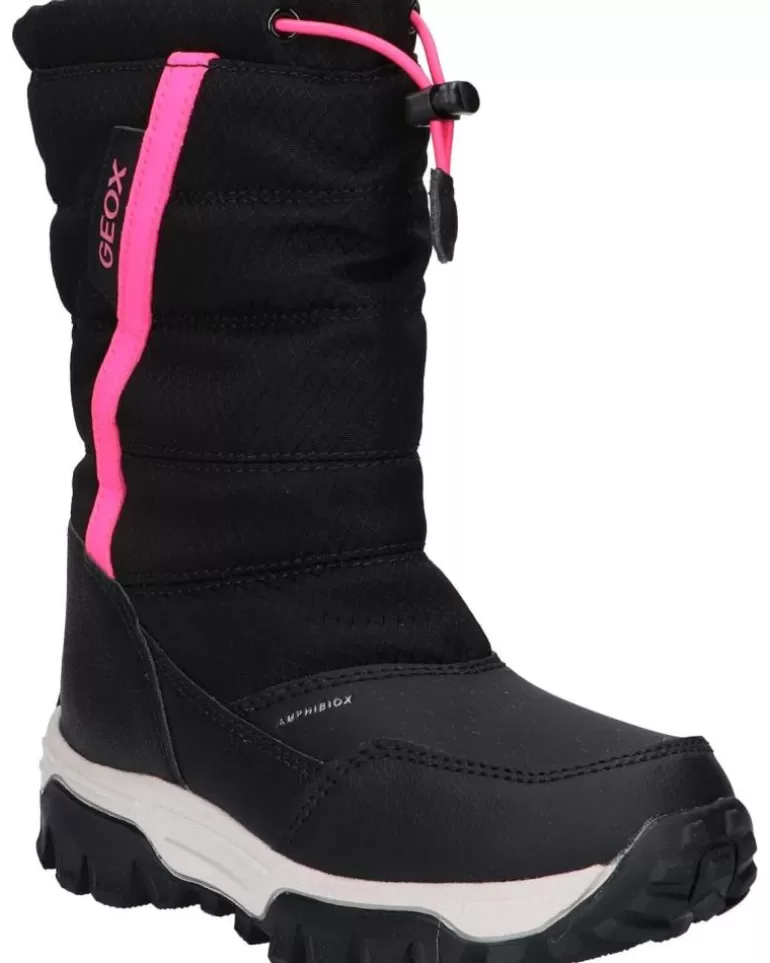 GEOX De Mujer Y Niña J26Fta 0Fu50 J Himalaya Girl B Ab C0922 Black-Fuchsia Clearance