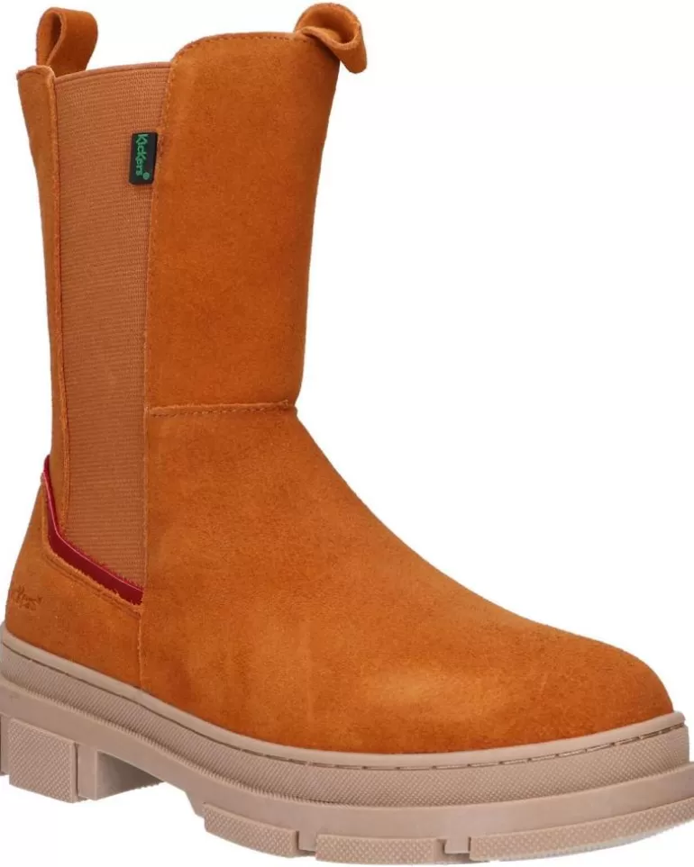 KICKERS De Mujer Y Niña 947280-30 Kick Goz 116 Camel Rouge New