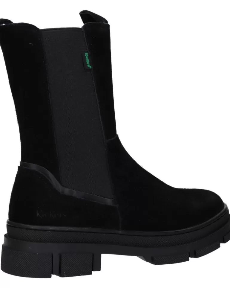 KICKERS De Mujer Y Niña 947280-30 Kick Goz 8 Noir Discount
