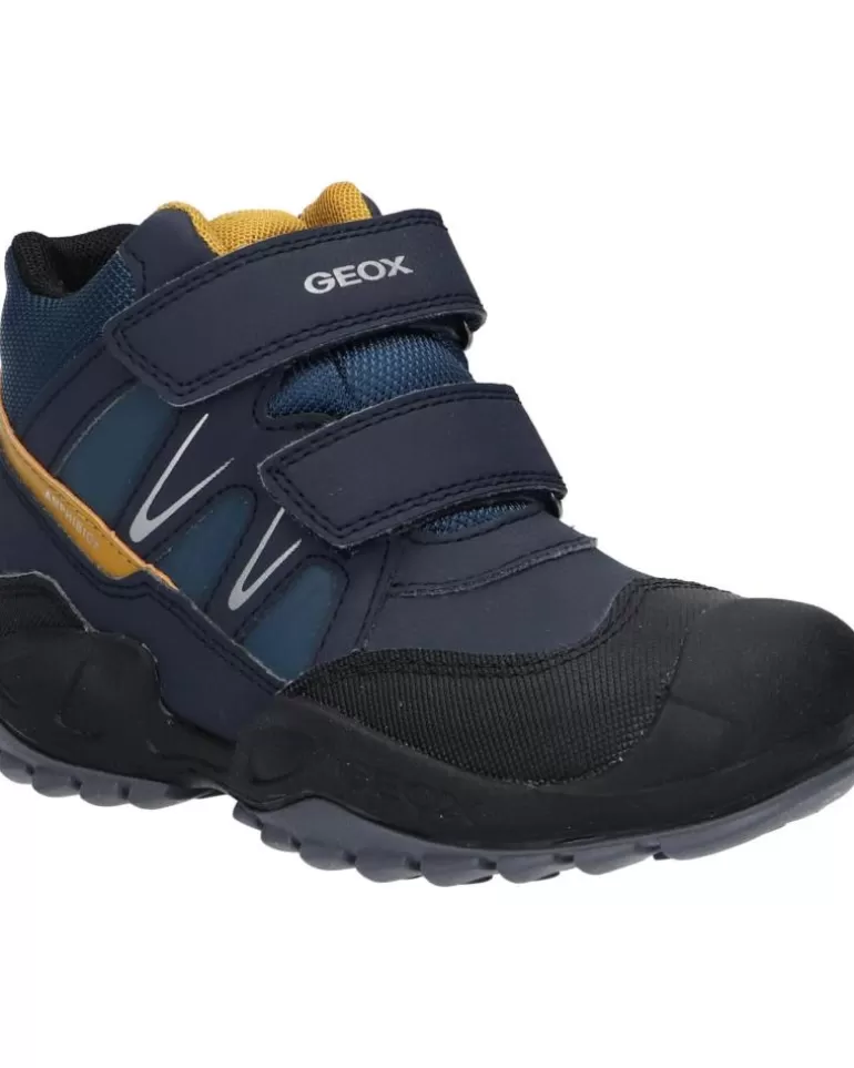 GEOX De Mujer Y Niña Y Niño J261Wa 0Cefu J New Savage Boy B A C0916 Navy-Ochreyellow Fashion