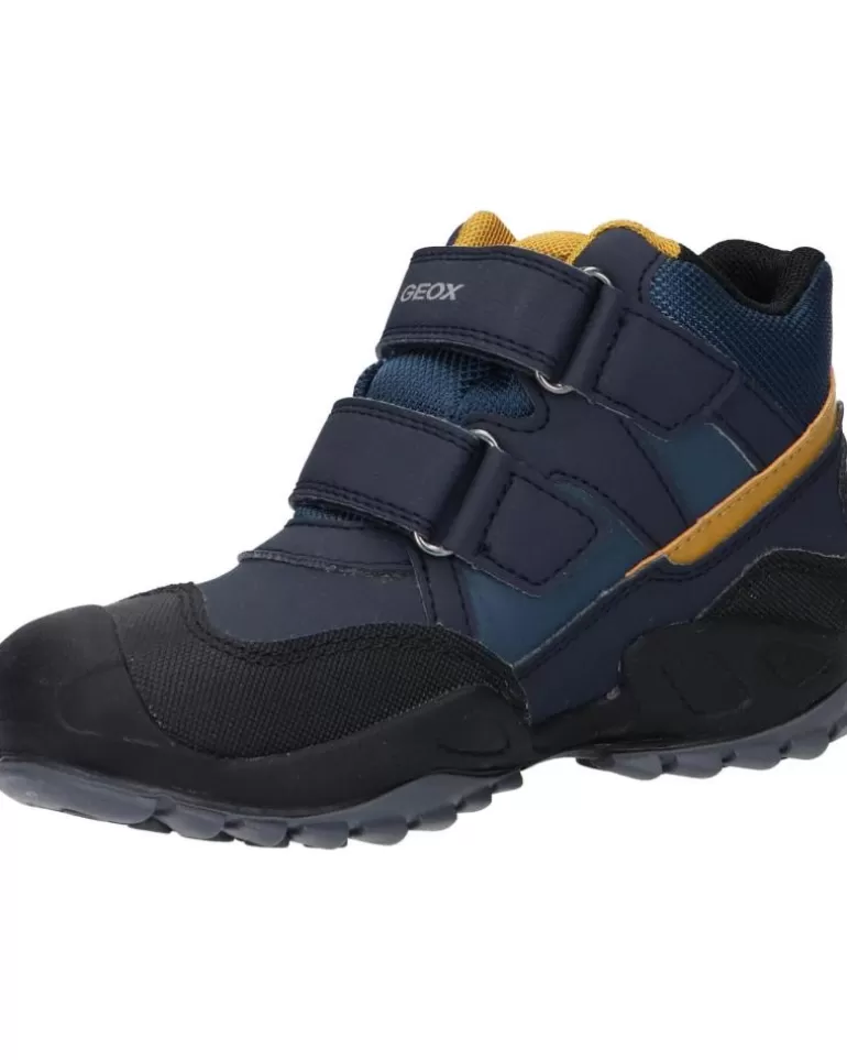 GEOX De Mujer Y Niña Y Niño J261Wa 0Cefu J New Savage Boy B A C0916 Navy-Ochreyellow Fashion