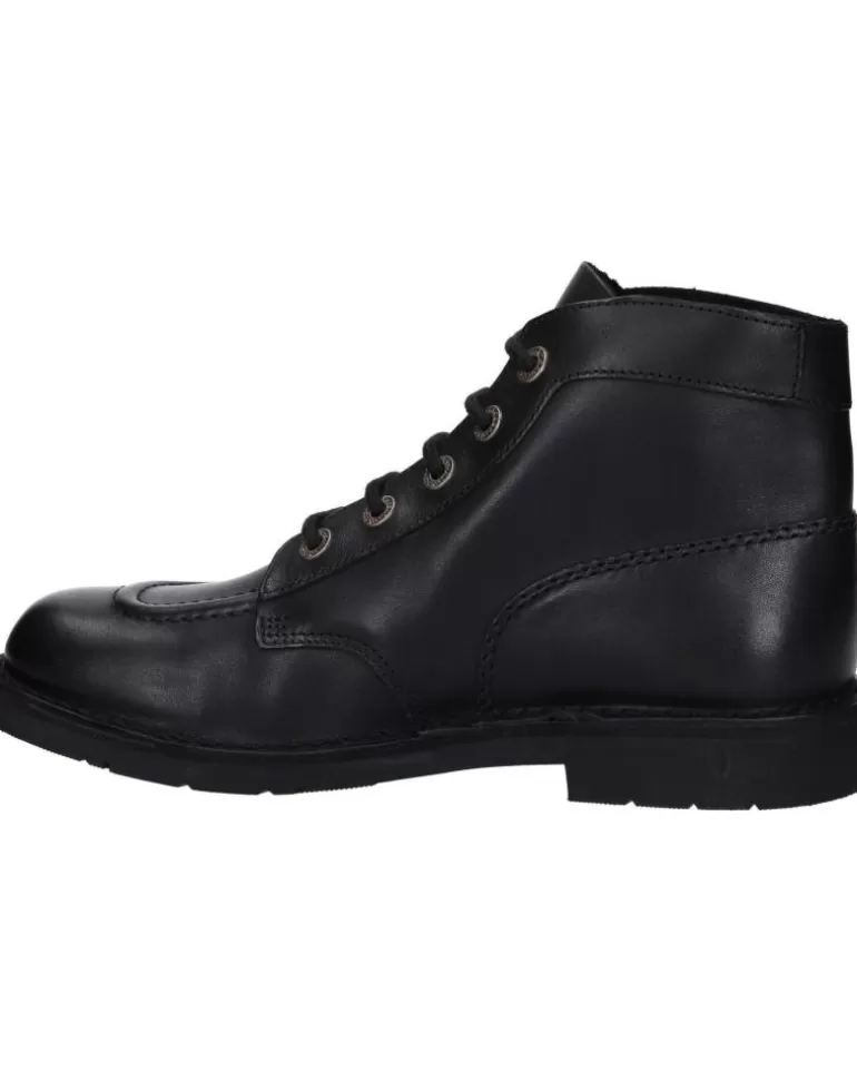 KICKERS De Mujer Y Niña Y Niño 621513-30 Kick Col 8 Noir Piqure Ecr Discount