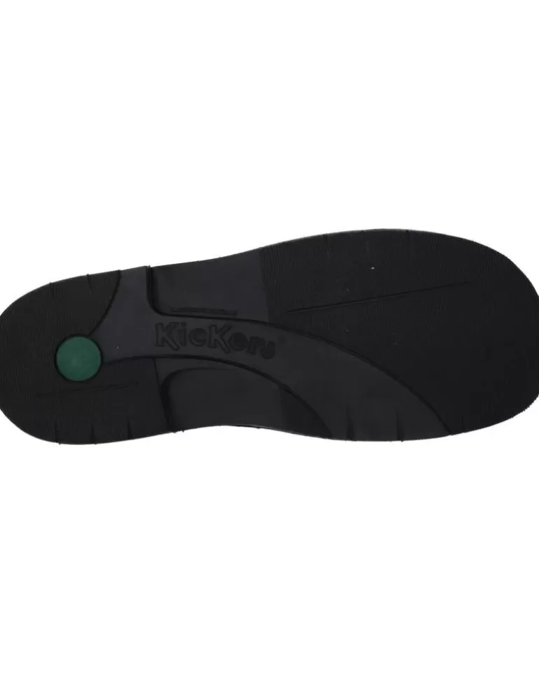 KICKERS De Mujer Y Niña Y Niño 621513-30 Kick Col 8 Noir Piqure Ecr Discount