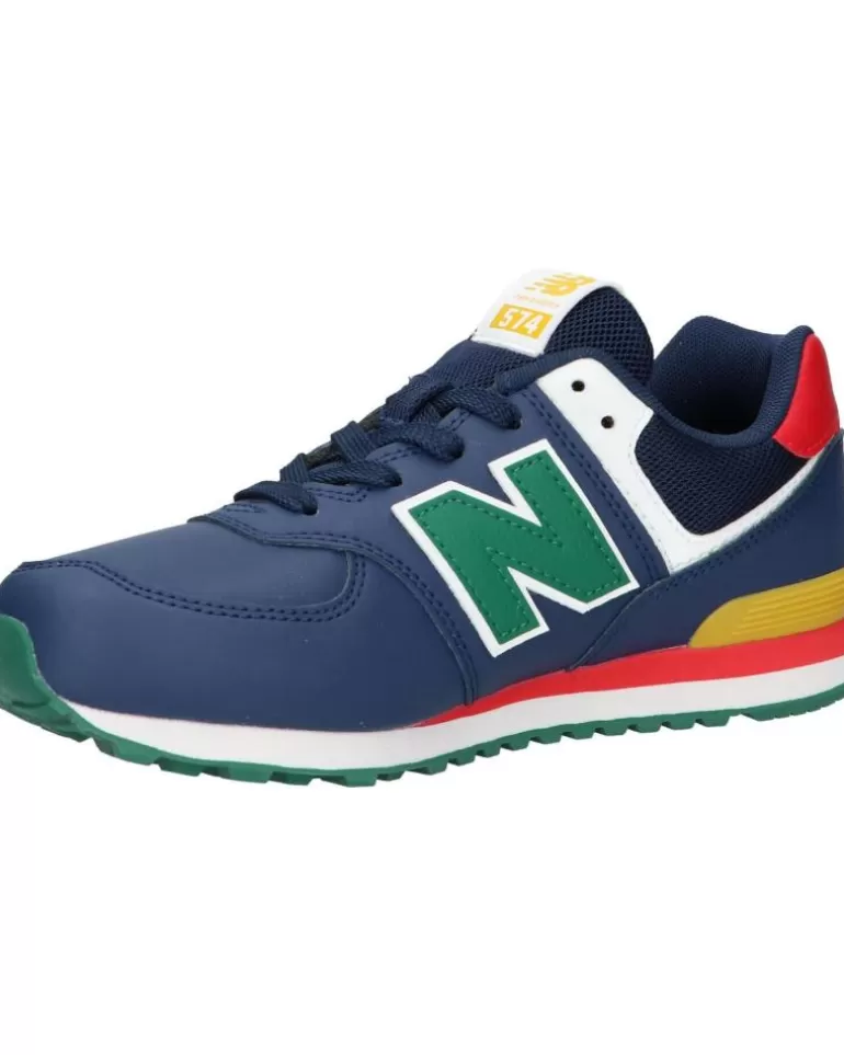 NEW BALANCE De Mujer Y Niña Y Niño Gc574Ct 574 Nb Navy New