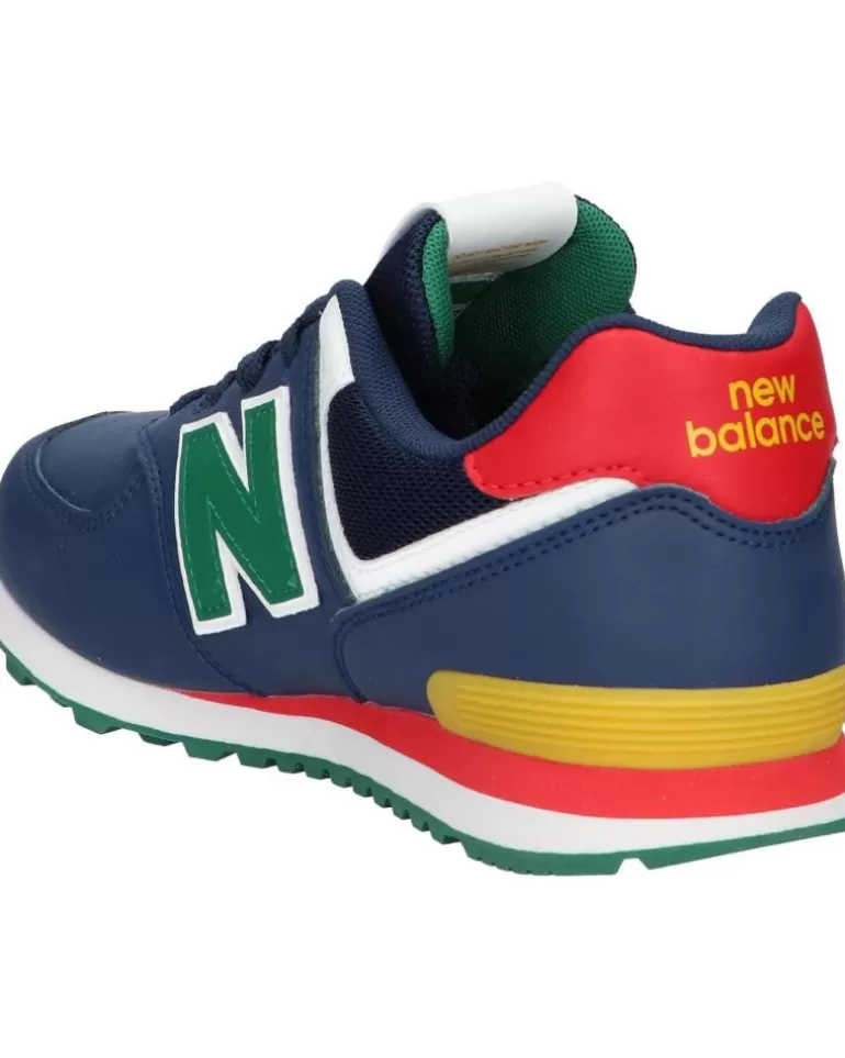 NEW BALANCE De Mujer Y Niña Y Niño Gc574Ct 574 Nb Navy New