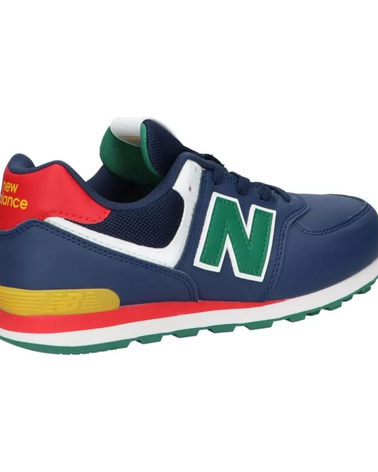 NEW BALANCE De Mujer Y Niña Y Niño Gc574Ct 574 Nb Navy New