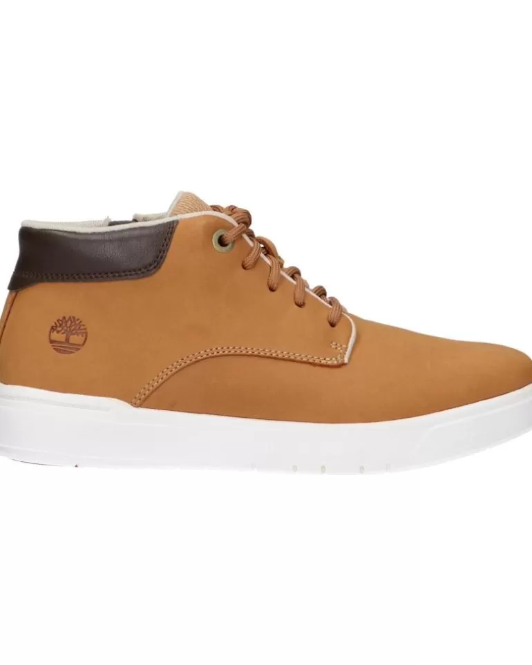 TIMBERLAND De Mujer Y Niña Y Niño A2Ct2 Seneca Bay Leather Chukka 2311 Wheat Shop