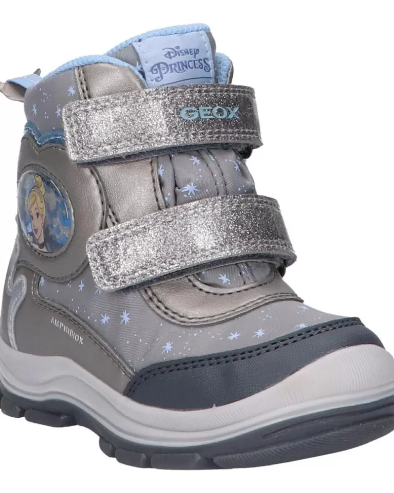 GEOX De Niña B163Wb 054Fu B Flanfil Girl B Abx C1009 Dk Silver Cheap