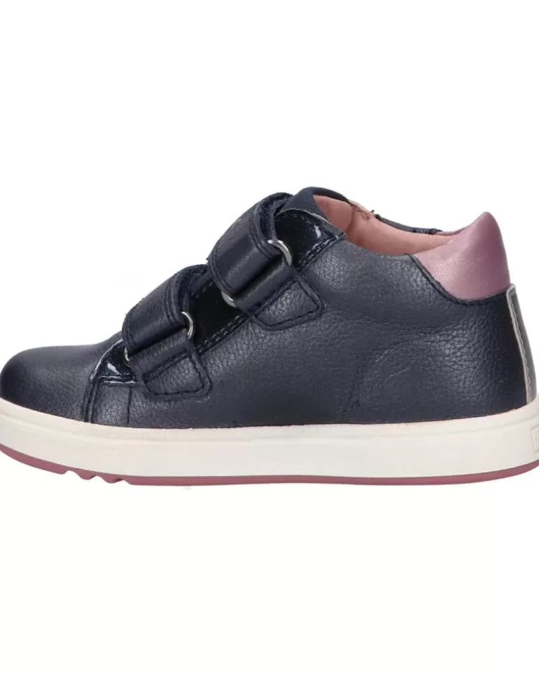GEOX De Niña B254Ca 044Aj B Biglia Girl C0965 Navy-Dk Pink New
