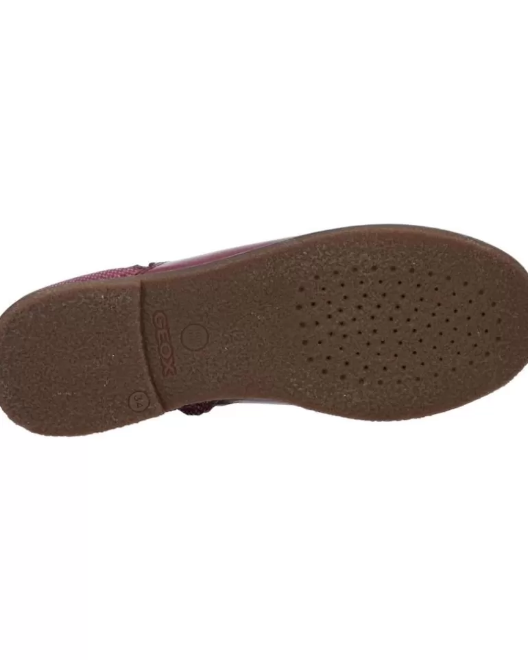 GEOX De Niña J044Ea 043Ma J Shawntel Girl C8017 Prune Clearance