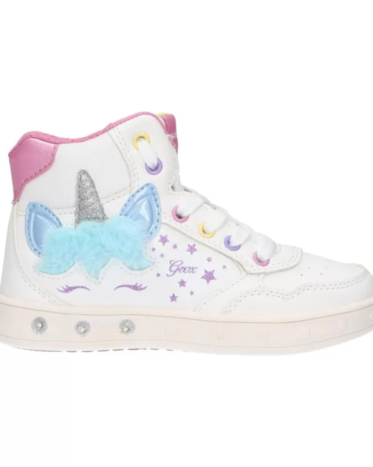 GEOX De Niña J368Wc 054As J Skylin C0653 White-Multicolor Best