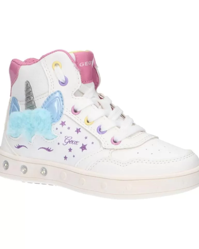 GEOX De Niña J368Wc 054As J Skylin C0653 White-Multicolor Best