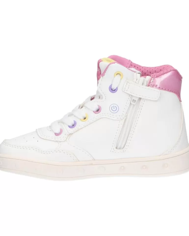 GEOX De Niña J368Wc 054As J Skylin C0653 White-Multicolor Best