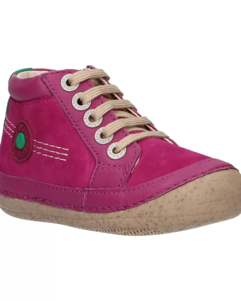 KICKERS De Niña 928062-10 Sonistreet Goat Sued 181 Prune Discount