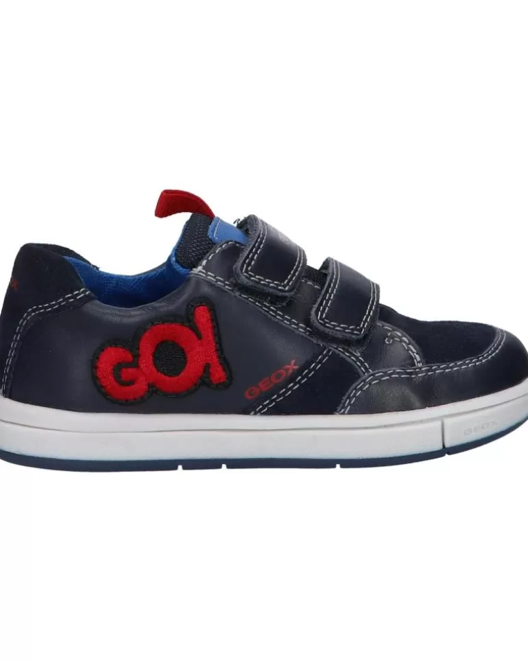 GEOX De Niña Y Niño B1643A 08522 B Trottola Boy C4075 Dk Navy-Red Best Sale