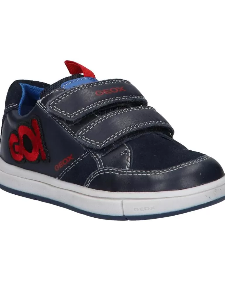 GEOX De Niña Y Niño B1643A 08522 B Trottola Boy C4075 Dk Navy-Red Best Sale