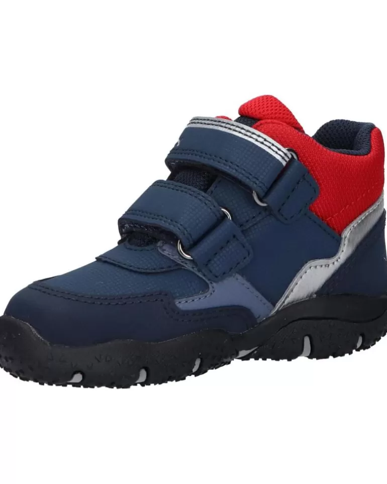 GEOX De Niña Y Niño B2620A 0Cefu B Baltic Boy B Abx C0735 Navy-Red New