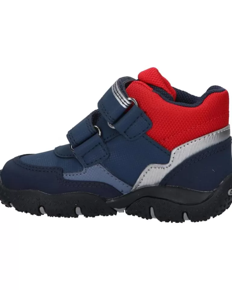 GEOX De Niña Y Niño B2620A 0Cefu B Baltic Boy B Abx C0735 Navy-Red New