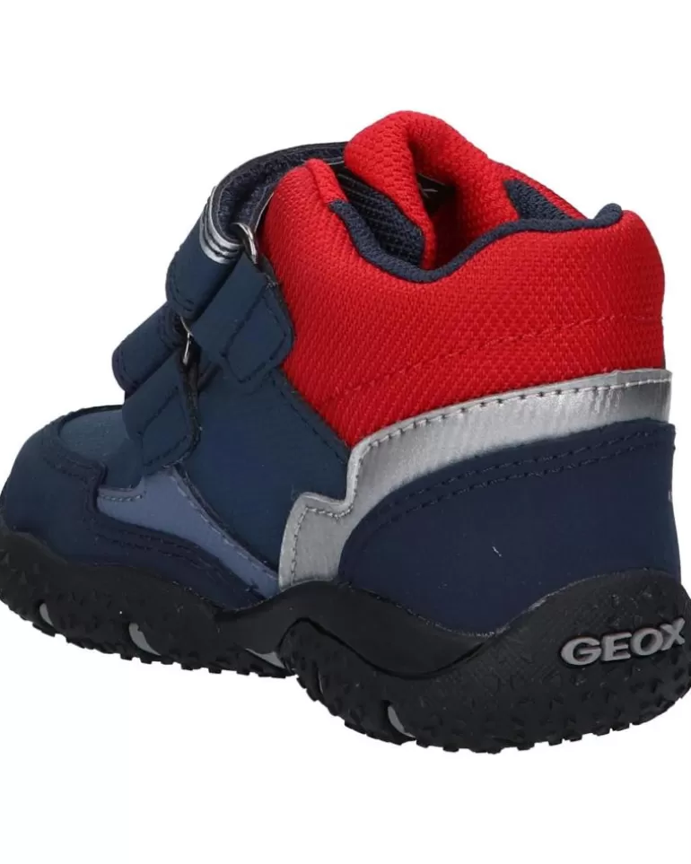 GEOX De Niña Y Niño B2620A 0Cefu B Baltic Boy B Abx C0735 Navy-Red New