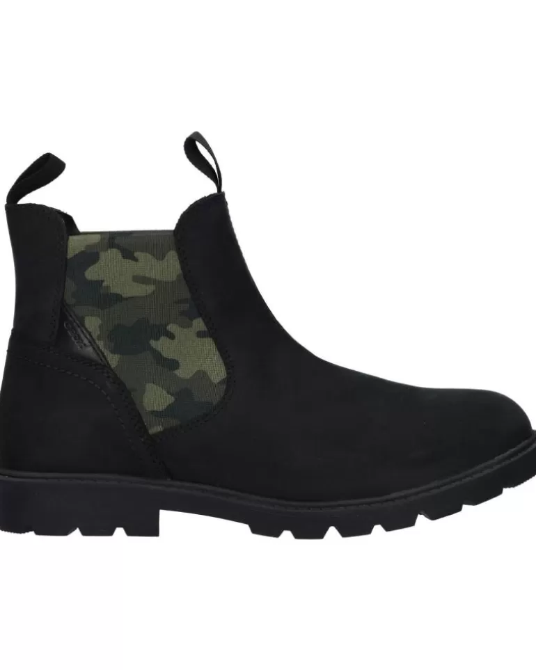 GEOX De Niña Y Niño J16Faa 000Ei J Shaylax Boy C9B3Y Black-Mimetic Cheap