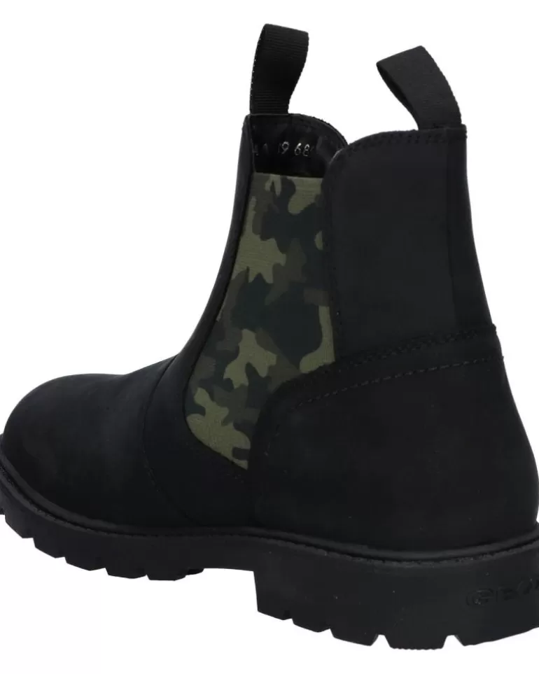 GEOX De Niña Y Niño J16Faa 000Ei J Shaylax Boy C9B3Y Black-Mimetic Cheap