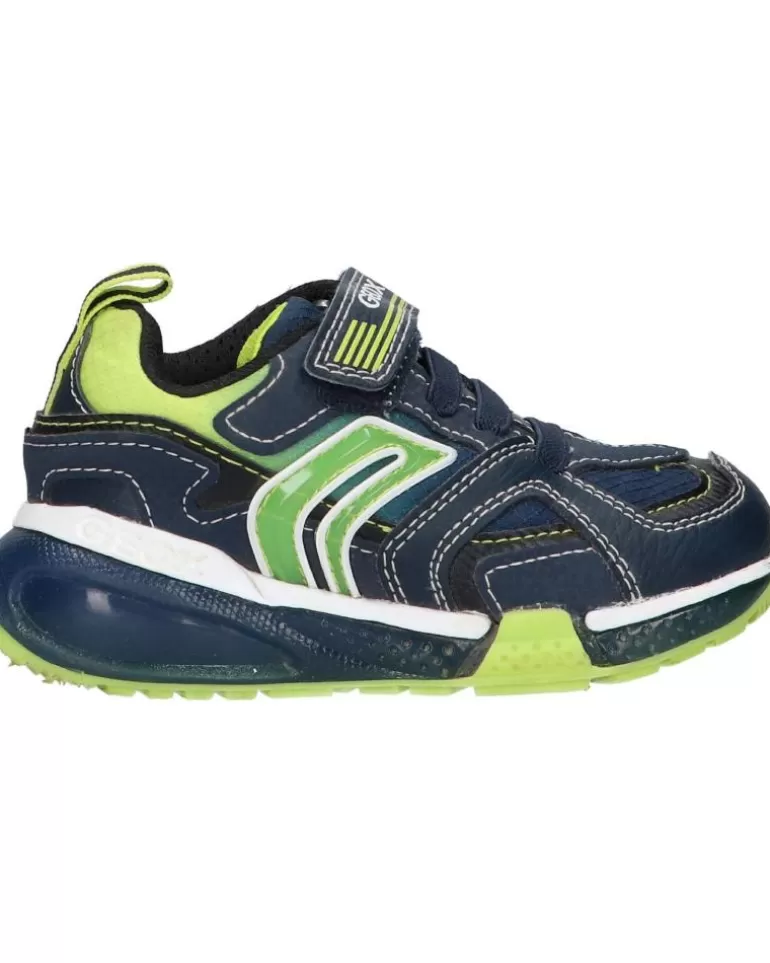 GEOX De Niña Y Niño J16Fea 0Cefu J Bayonyc Boy C0749 Navy-Lime Cheap