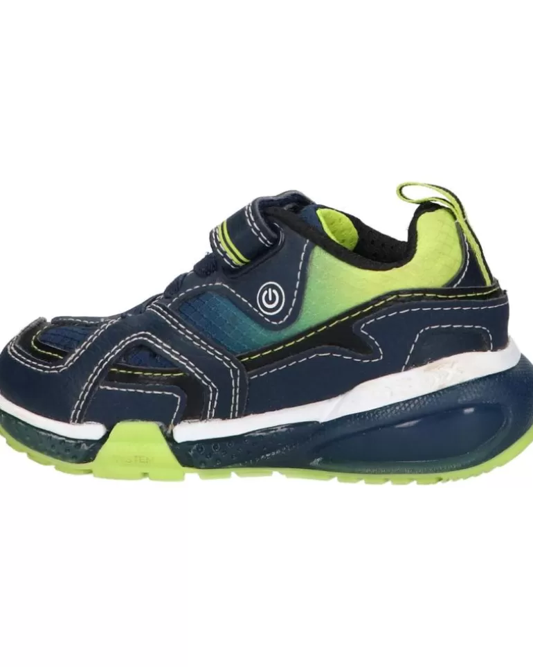 GEOX De Niña Y Niño J16Fea 0Cefu J Bayonyc Boy C0749 Navy-Lime Cheap