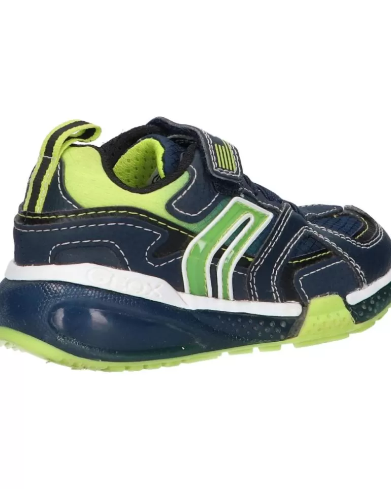 GEOX De Niña Y Niño J16Fea 0Cefu J Bayonyc Boy C0749 Navy-Lime Cheap