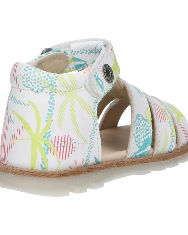 KICKERS De Niña Y Niño 927621-10 Nonopi Cow Nappa 33 Blanc Sunshine Cheap