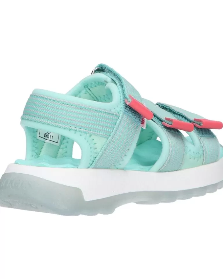 KICKERS De Niña Y Niño 928480-30 Kikco Strap 51 Bleu Clair Online