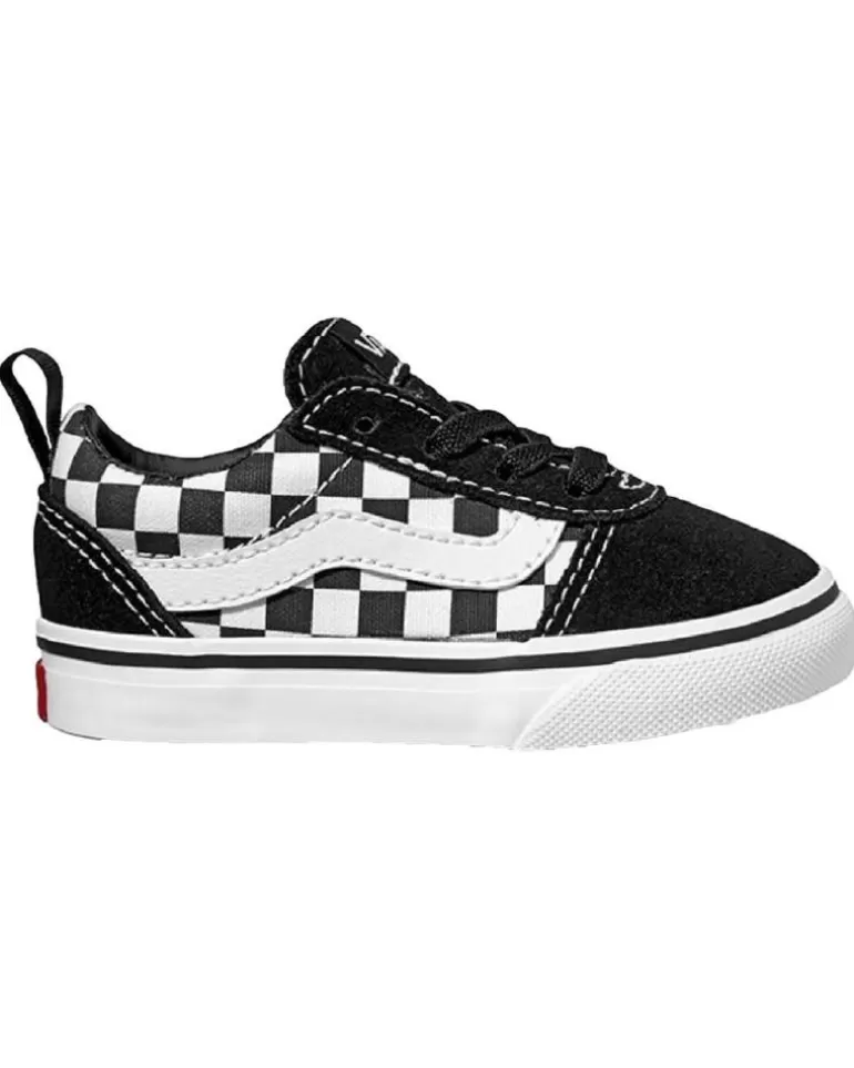 VANS OFF THE WALL De Niña Y Niño Deportivos Vans Td Ward Slip-On -Cuadros Vn0A3Qu1Pvj1 Negro Store