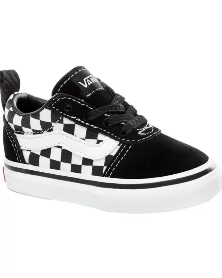 VANS OFF THE WALL De Niña Y Niño Deportivos Vans Td Ward Slip-On -Cuadros Vn0A3Qu1Pvj1 Negro Store