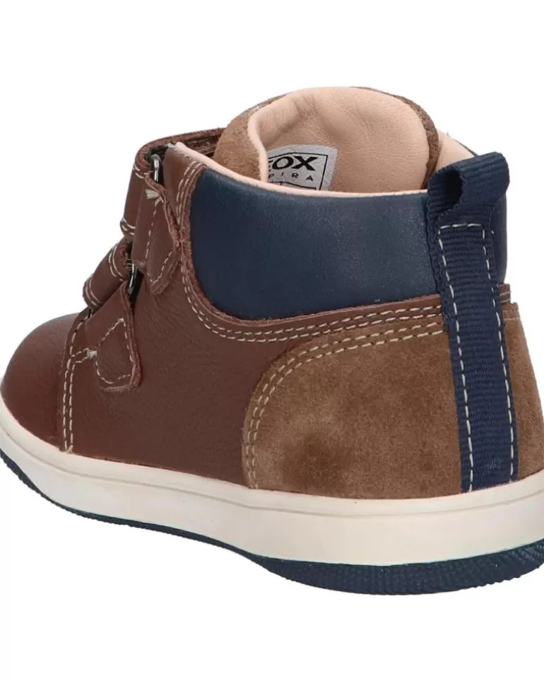GEOX De Niño B261Lc 04622 B New Flick Boy C0947 Brown-Navy Cheap