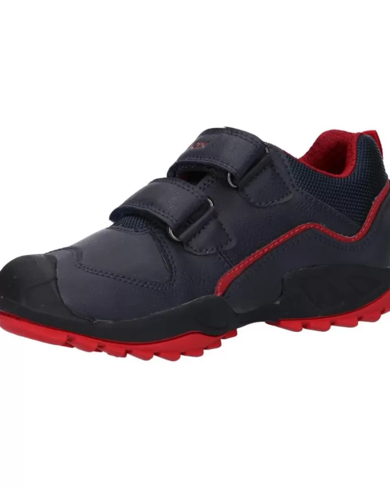 GEOX De Niño J041Va 0Mefu J New Savage C0735 Navy-Red Cheap