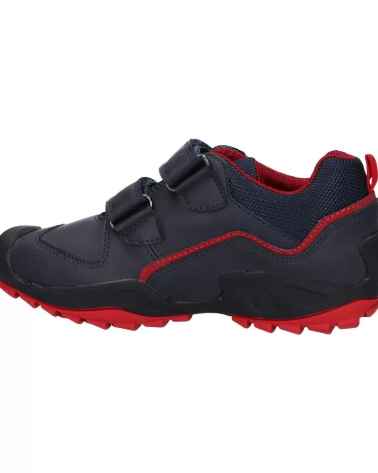 GEOX De Niño J041Va 0Mefu J New Savage C0735 Navy-Red Cheap