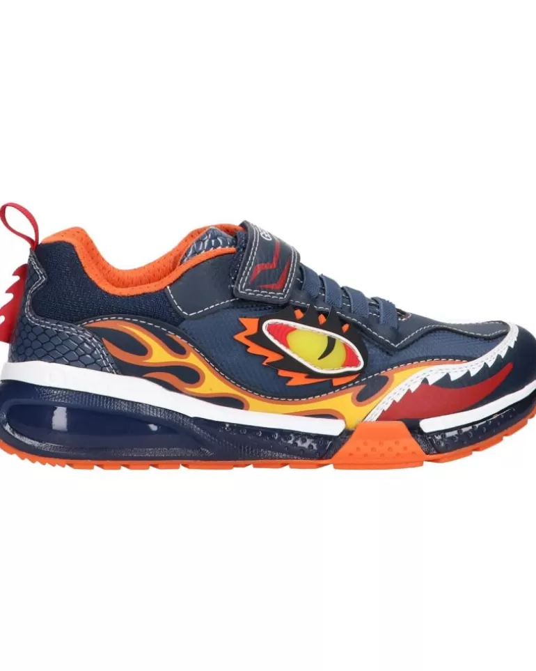 GEOX De Niño J16Feb 0Bu11 J Bayonyc C0820 Navy-Orange Online