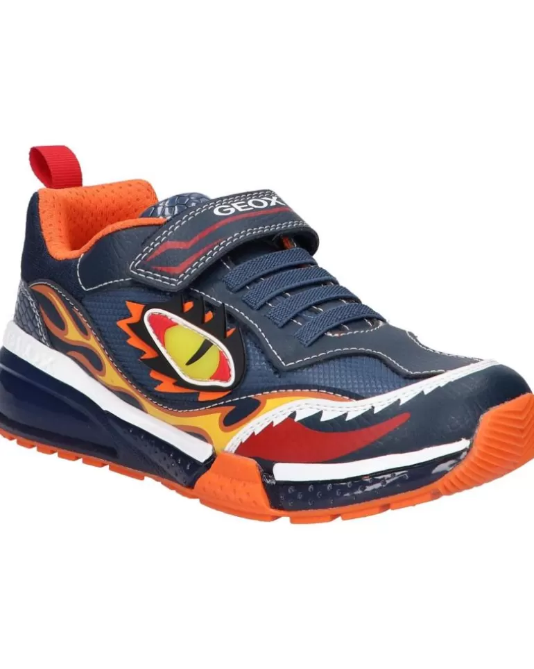 GEOX De Niño J16Feb 0Bu11 J Bayonyc C0820 Navy-Orange Online