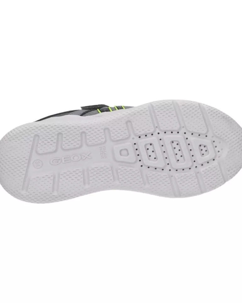 GEOX De Niño J25Gbb 0Fufe J Sprintye Boy C0666 Grey-Lime Shop